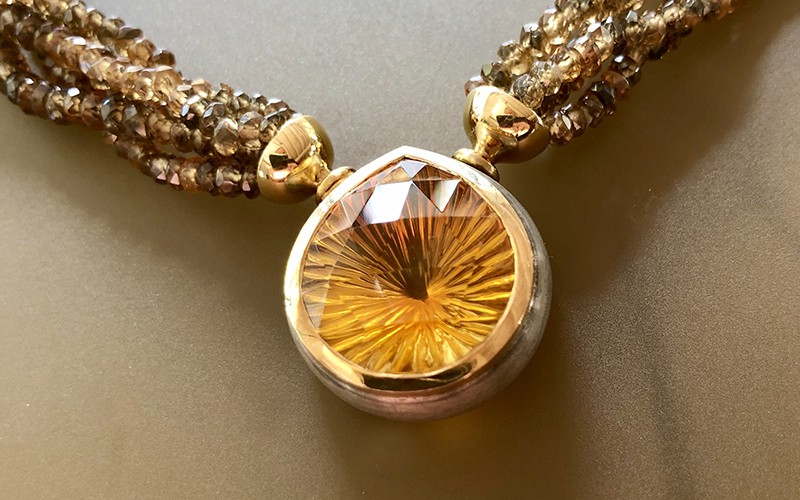 31_citrinverschlussmitzirkonkette750erGGsilber